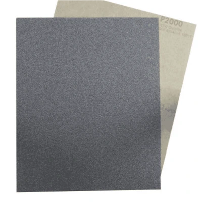 Nyob rau hauv uas kev lag luam dab tsi silicon carbide sandpaper tsuas yog thov?